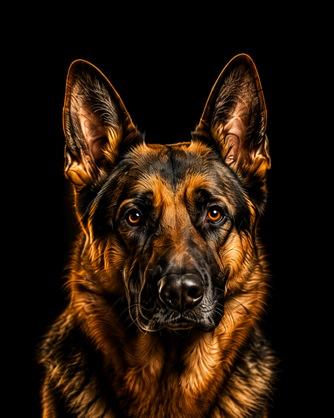 AKC-registered German Shepherd puppy for sale from Wolfgang Puppies β health-tested parents