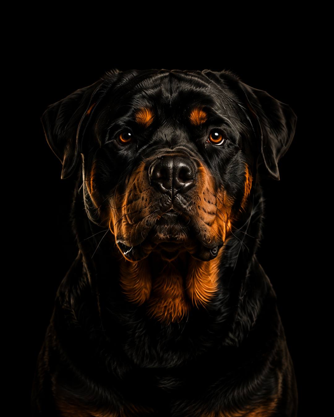 AKC-registered Rottweiler puppy for sale from Wolfgang Puppies β health-tested parents